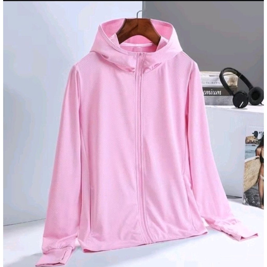 Jaket Olahraga anti UV wanita/pria