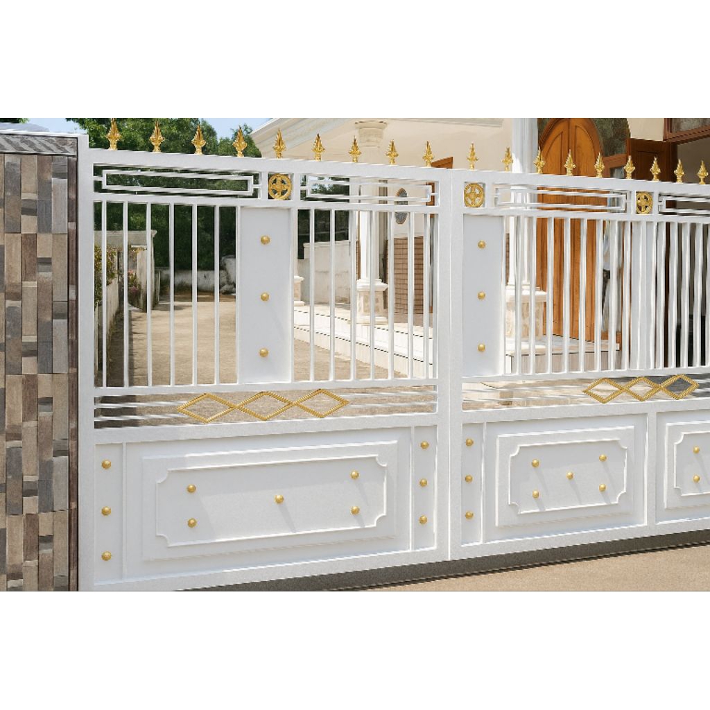 Pintu pagar rumah gerbang minimalis