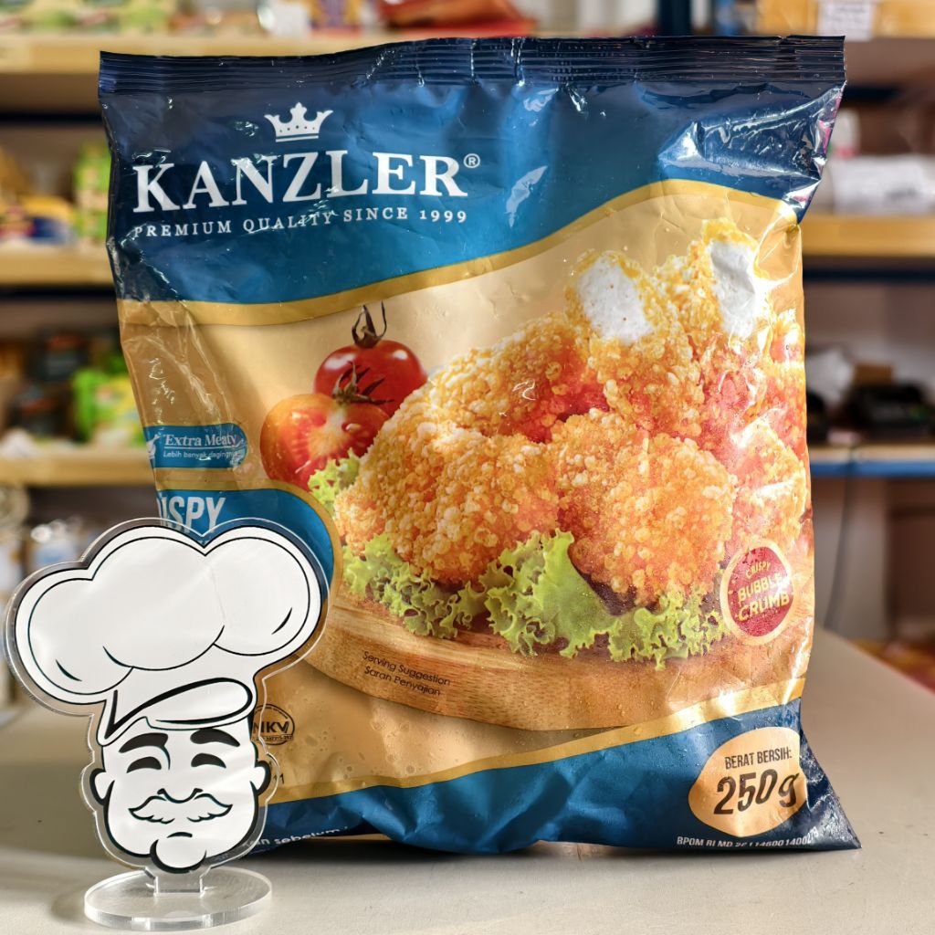 Kanzler Nugget Ayam 250Gr / Chicken Nugget Crispy Kanzler / Nugget Kanzler