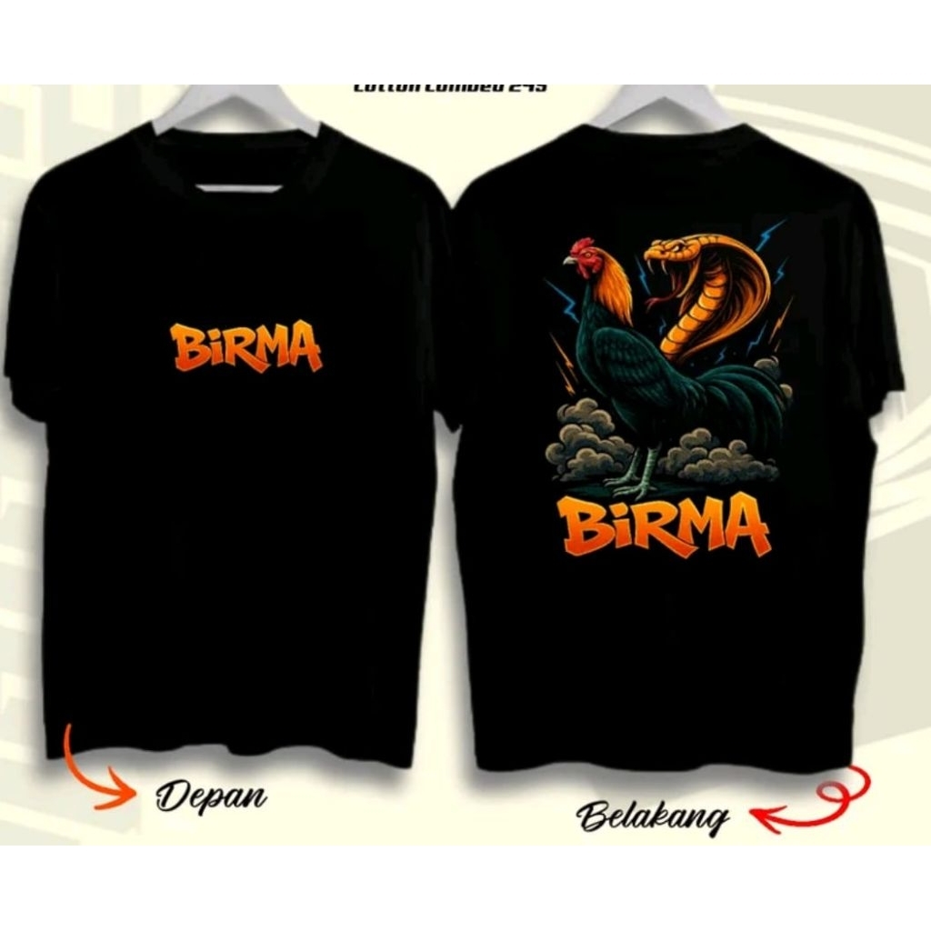 Kaos T shirt lengan panjang Ayam Samo jepang