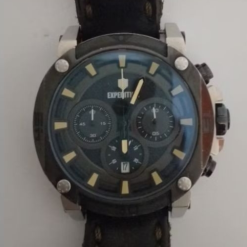 PRELOVED JAM TANGAN PRIA EXPEDITION ORIGINAL TYPE E6606M