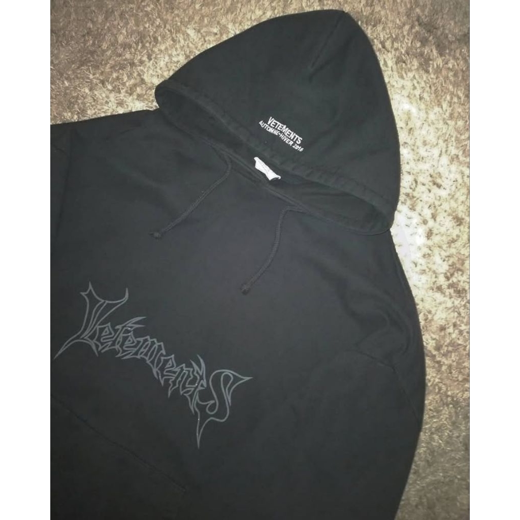 VETEMENTS OG METAL HOODIE