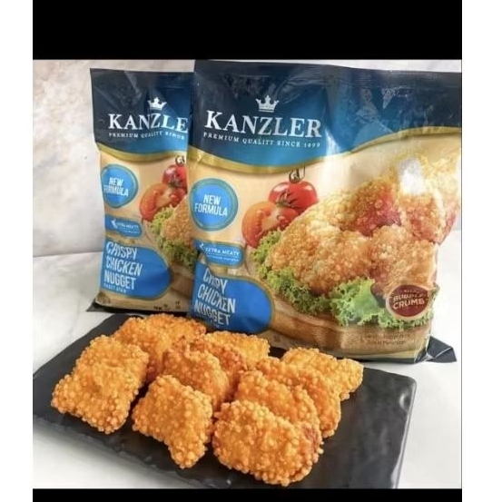 

Kanzler Chicken Naget Crispy 450gr KHUSUS INSTAN