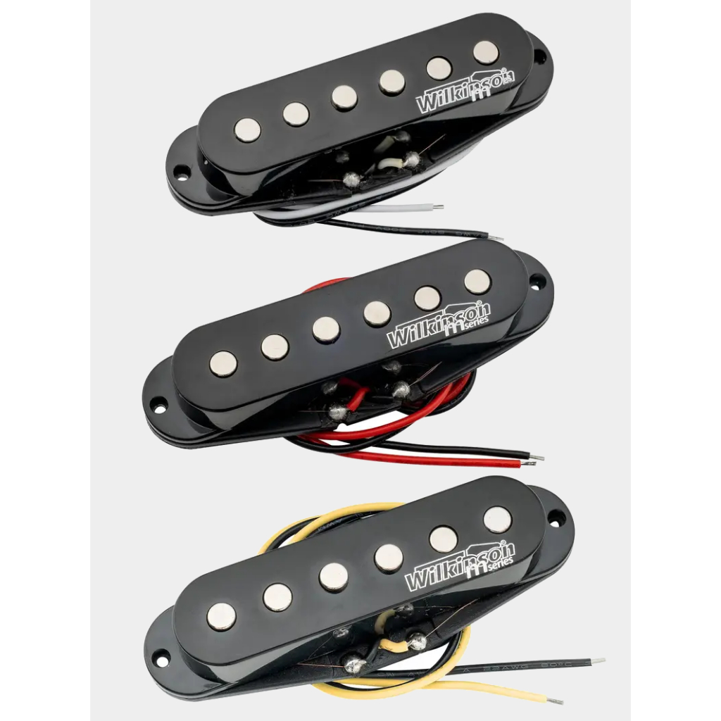 Pickup Gitar Wilkinson M-Series Vintage Ceramic Single-Coil WOVS Black