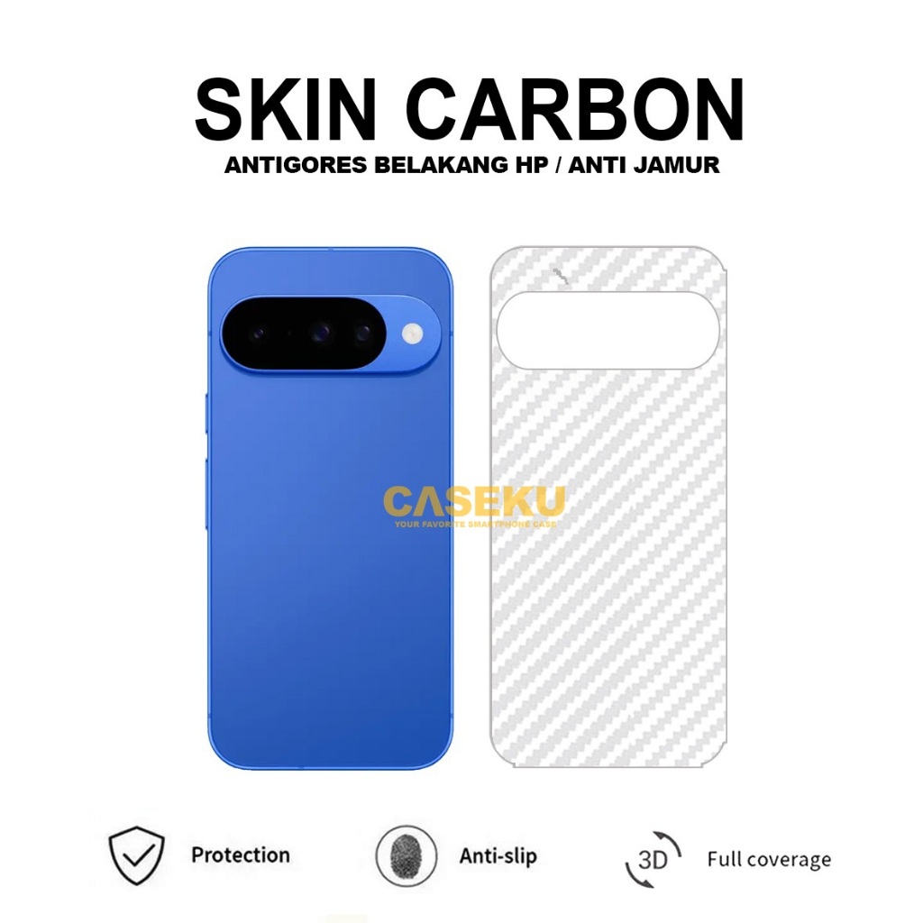 Google Pixel 10 Google Pixel 10 Pro Google Pixel 10 Pro XL Skin Carbon Garskin Anti Gores Belakang G