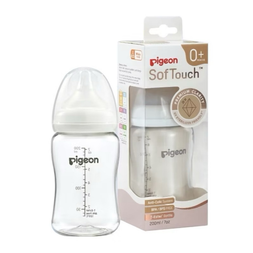 Pigeon Baby Botol Susu Soft Touch Wideneck T Ester Botol Susu Bayi