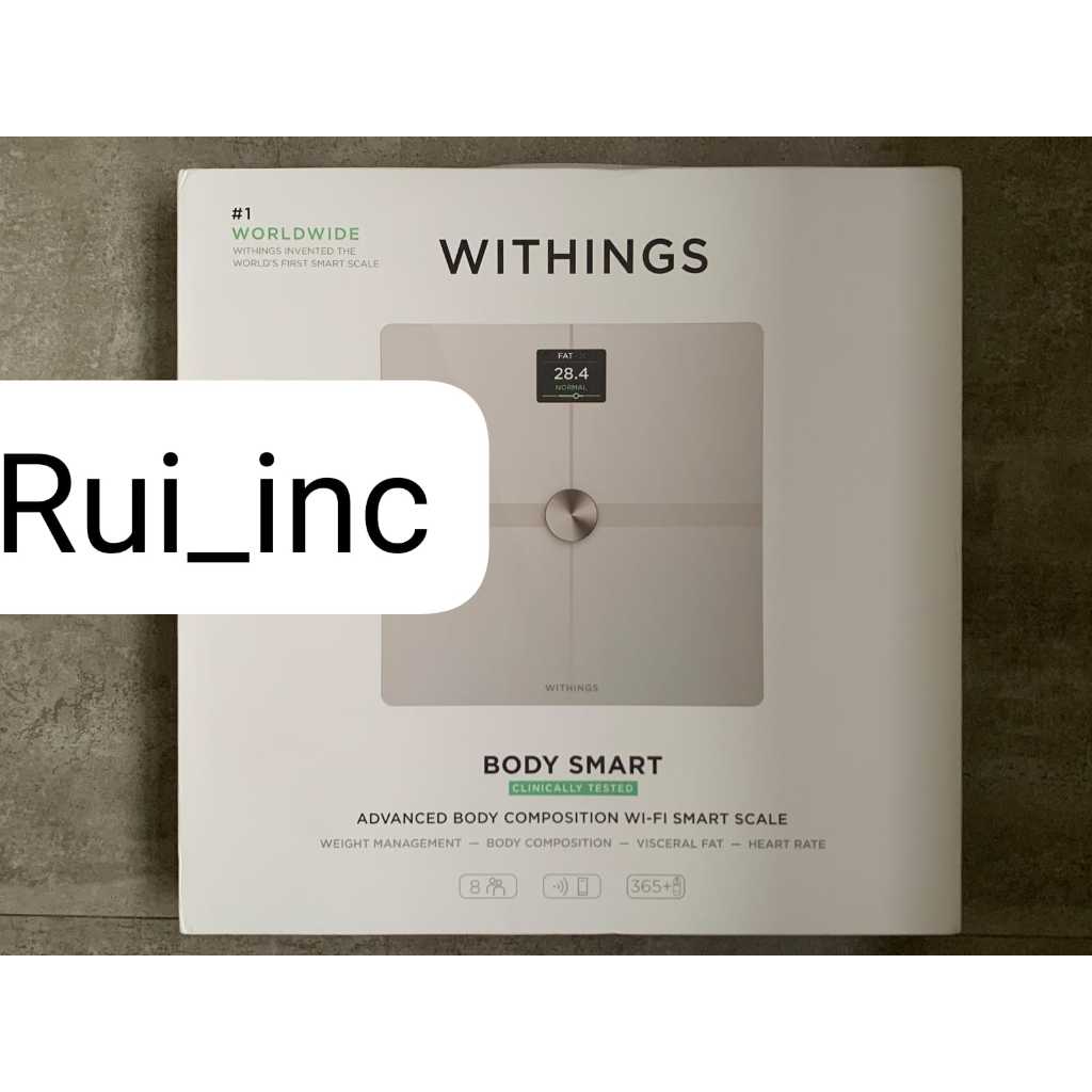 Withings Body Smart Advanced Body Composition Wi-Fi Scale