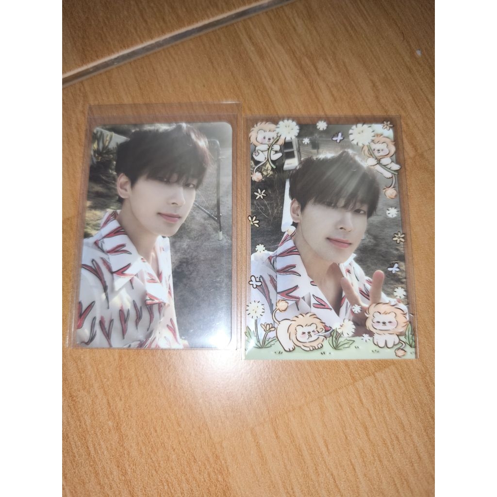 TAKE ALL PC photocard seventeen svt wonwoo set cahil nonpeace peace