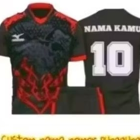 baju bola anak anak setelan sablon nama nomor punggung