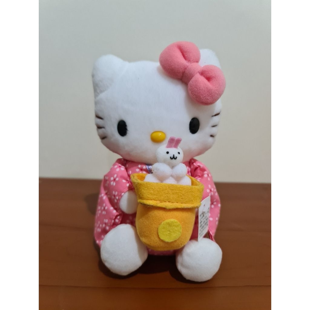 Boneka Hello Kitty Kimono Vintage Japan 2002