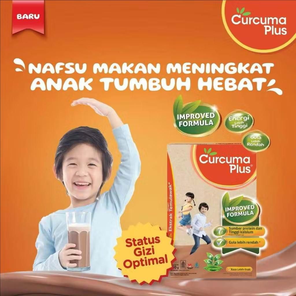 

Susu Curcuma Plus - Susu Ektra Temulawak Baik Untuk Anak Rasa Coklat Paket 1 Box