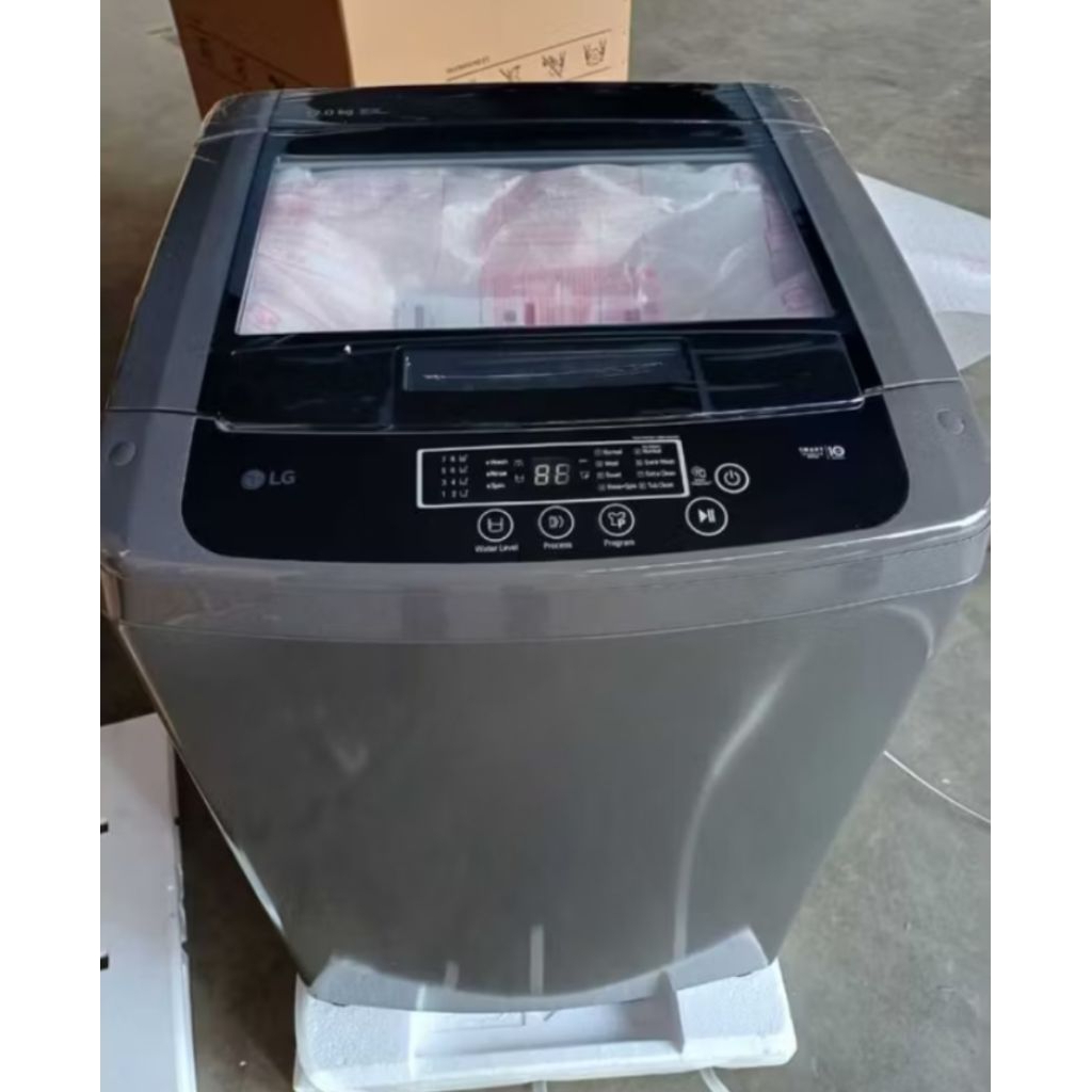 MESIN CUCI LG 12KG T2312VSPB OTOMATIS SMART INVERTER GARANSI 10 TAHUN