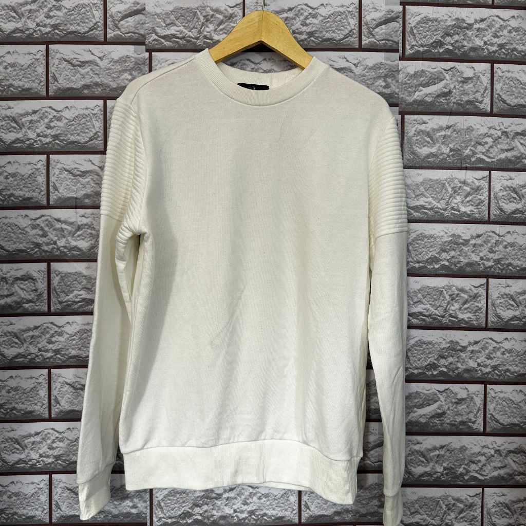 Hum Putih - Polos (Crewneck)