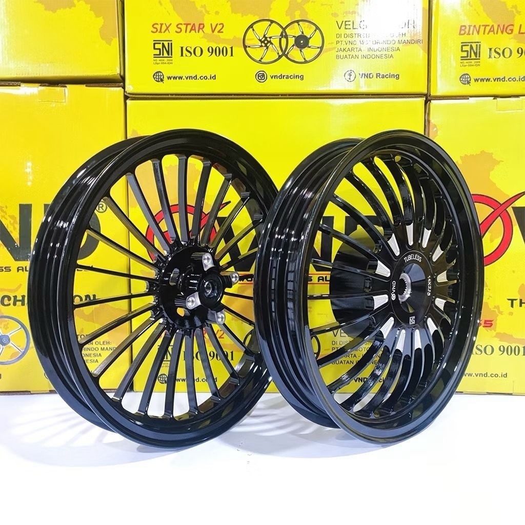 Velg Racing VND Raceline Vario 125 F185x14 & R215x14 Velg Vnd Raceline Vario 150 Velg Vnd Raceline v