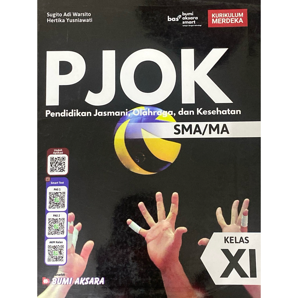 PREELOVED Buku PJOK Kelas XI Kurikulum Merdeka Bumi Aksara