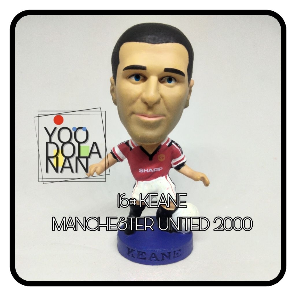 16# KEANE - MANCHESTER UNITED 2000 CORINTHIAN PROSTARS FIGURE PEMAIN BOLA