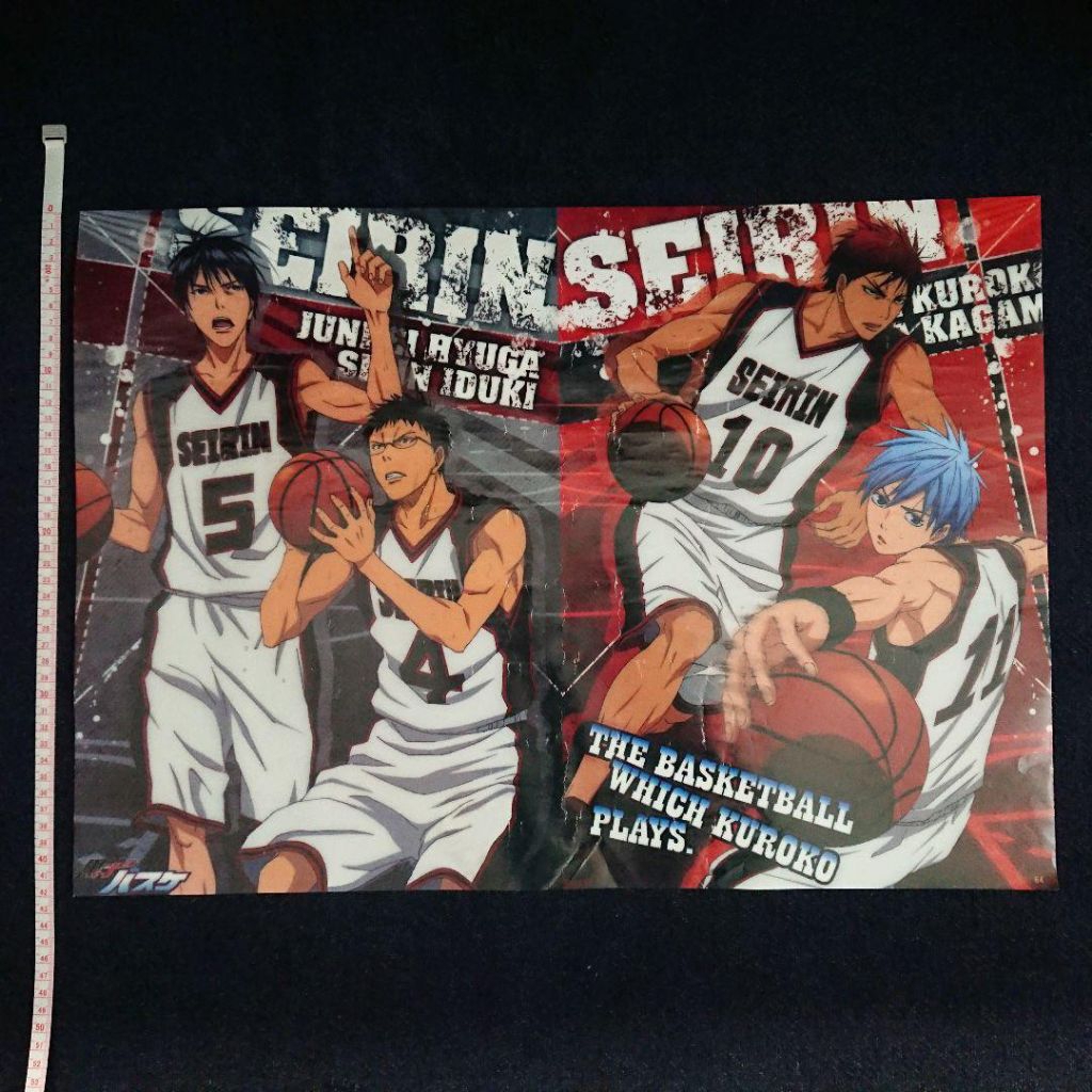 Poster A2 Kuroko no basket original dari jepang