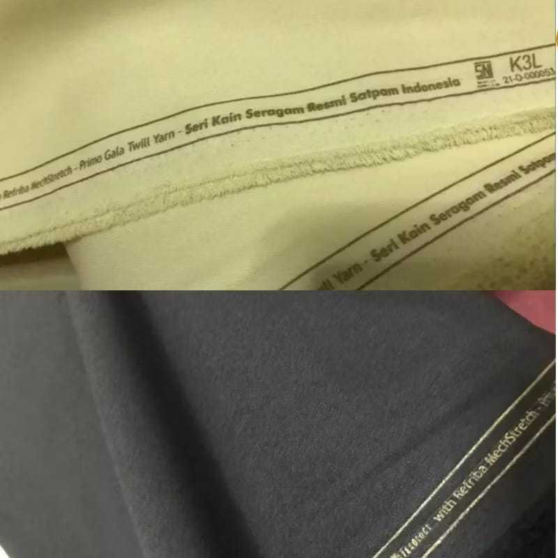 Kain Seragam Satpam Gaia Bahan Terbaru