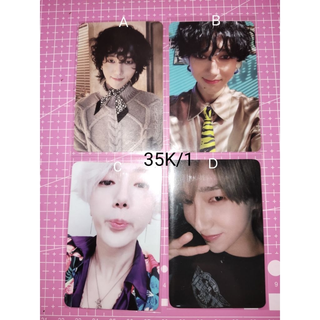 yesung ofc photocard