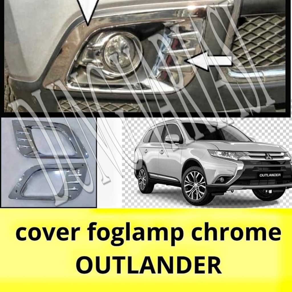 cover ring foglamp Outlander chrome