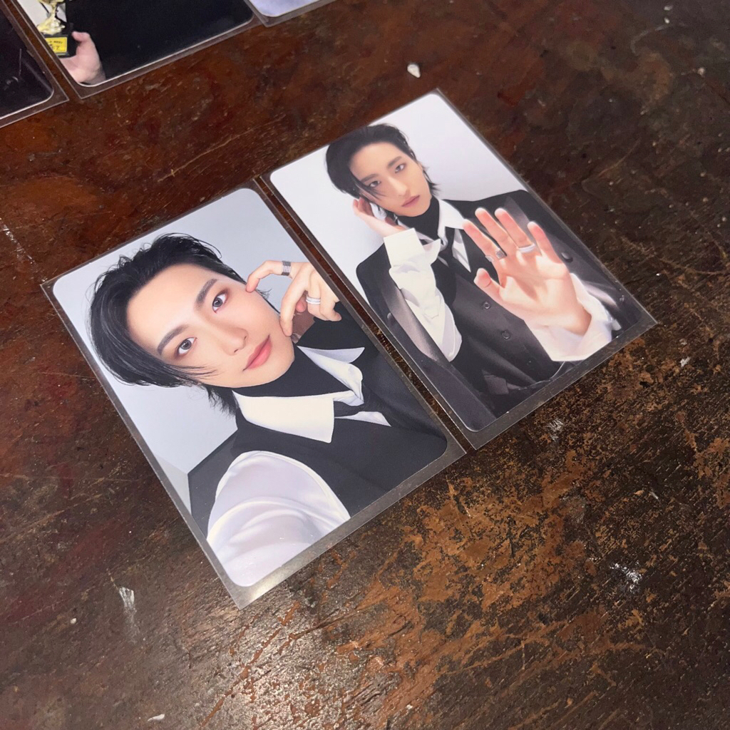 PHOTOCARD SEONGHWA GOLDEN HOUR  ATEEZ POB BENEFIT MAKESTAR US GOLDEN HOUR PC SEONGHWA ATEEZ