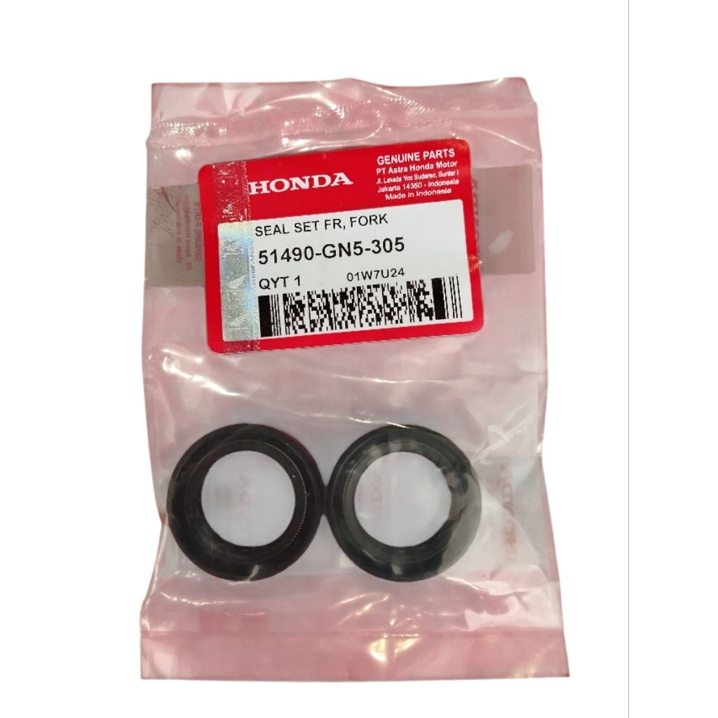 SEAL SHOCK HONDA GRAND SEAL SHOCK DEPAN GRAND SUPRA GN5 ORIGINAL ( SEAL SHOCK GN5 )