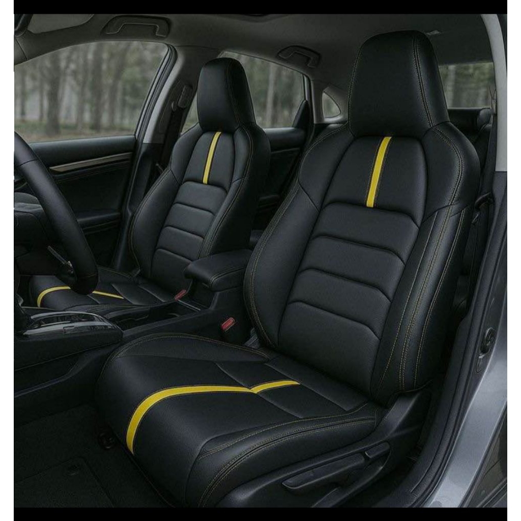 sarung jok mobil agya 2015-2021 full set bahan tebal ferarri