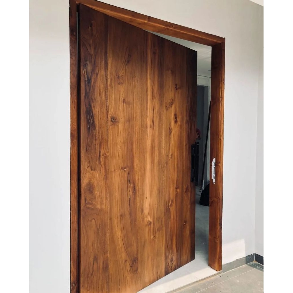 pintu jati solid pintu utama jati pintu rumah pintu kusen jati
