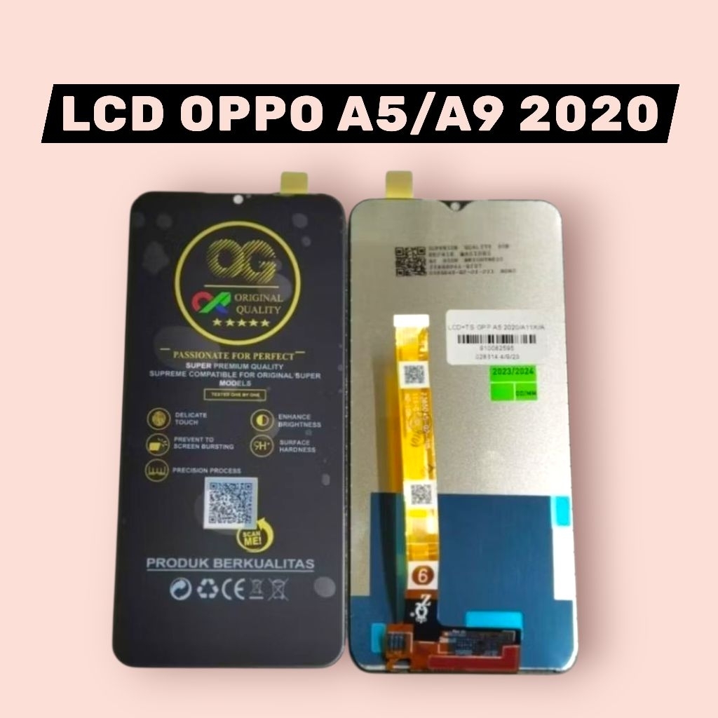 LCD TOUCSCREEN OPPO A5/A9 2020 LCD ORI SET NEW