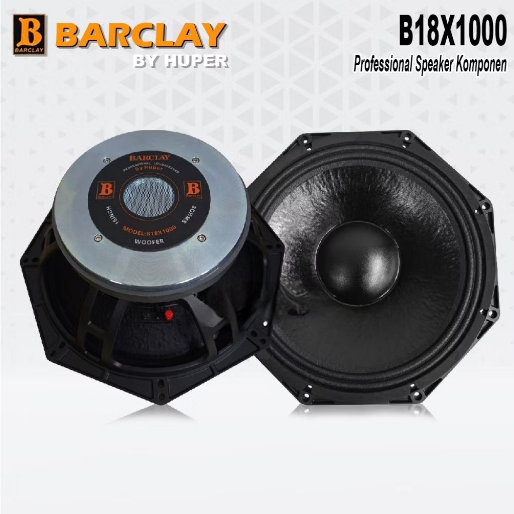 SPEAKER BARCLAY B18X1000 Vc. 5 inch Original HUPER