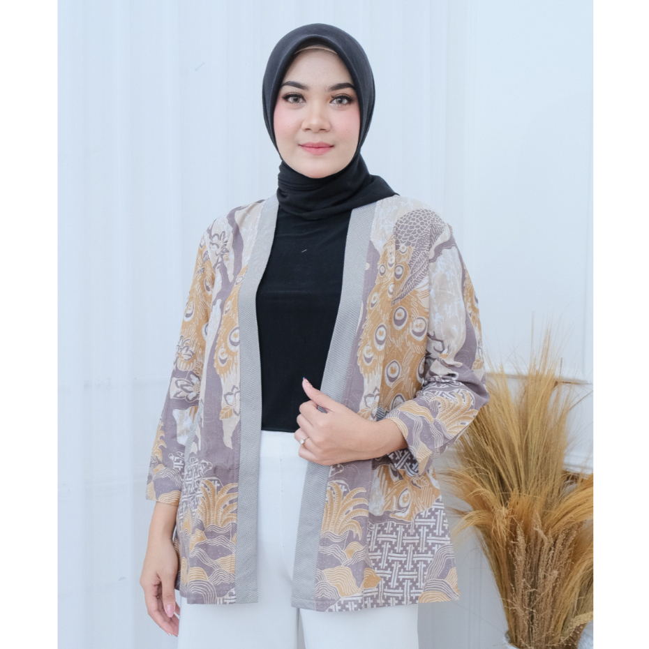 Puwastri Outer Semi Jaz Batik Paris Premium