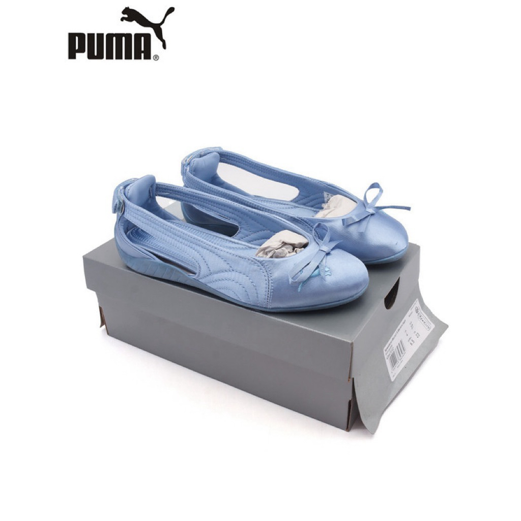 SEPATU WANITA BALENCIAGA X PUMA BALLET SATIN