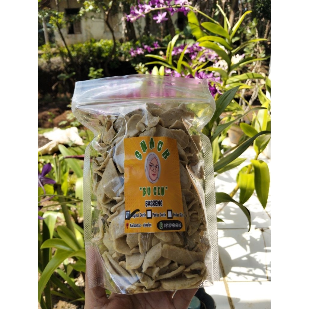 

basreng original gurih daun jeruk// keripik basreng