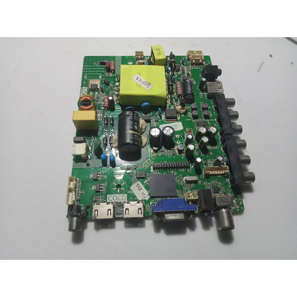 MAIN BOARD TV LED POLYTRON PLD 24D123 NORMAL