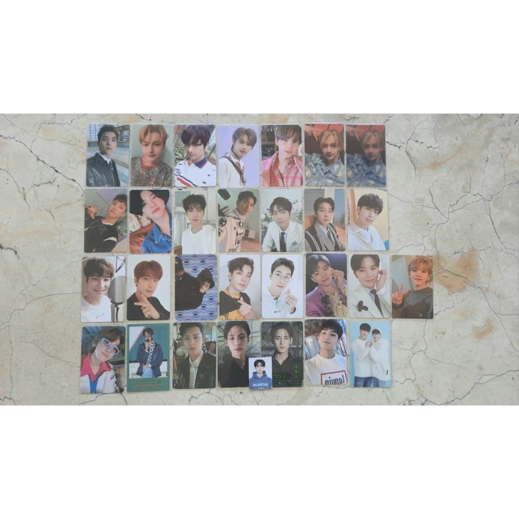 PHOTOCARD SEVENTEEN WOOZI HAO THE8 MINGYU DK SEUNGKWAN VERNON DINO MEMBERSHIP KIT GAME BOI GOING MAG