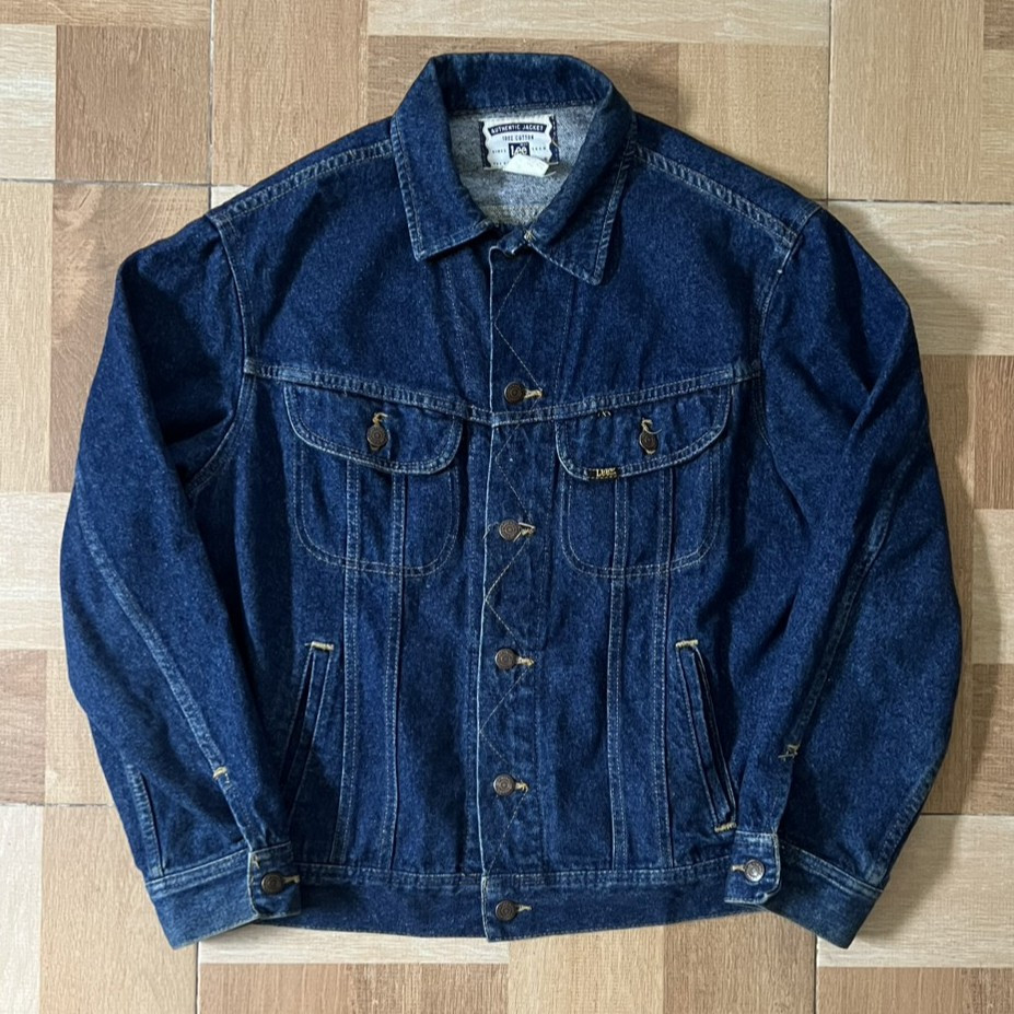LEE DENIM / JEANS TRUCKER JACKET SIZE M FIT L