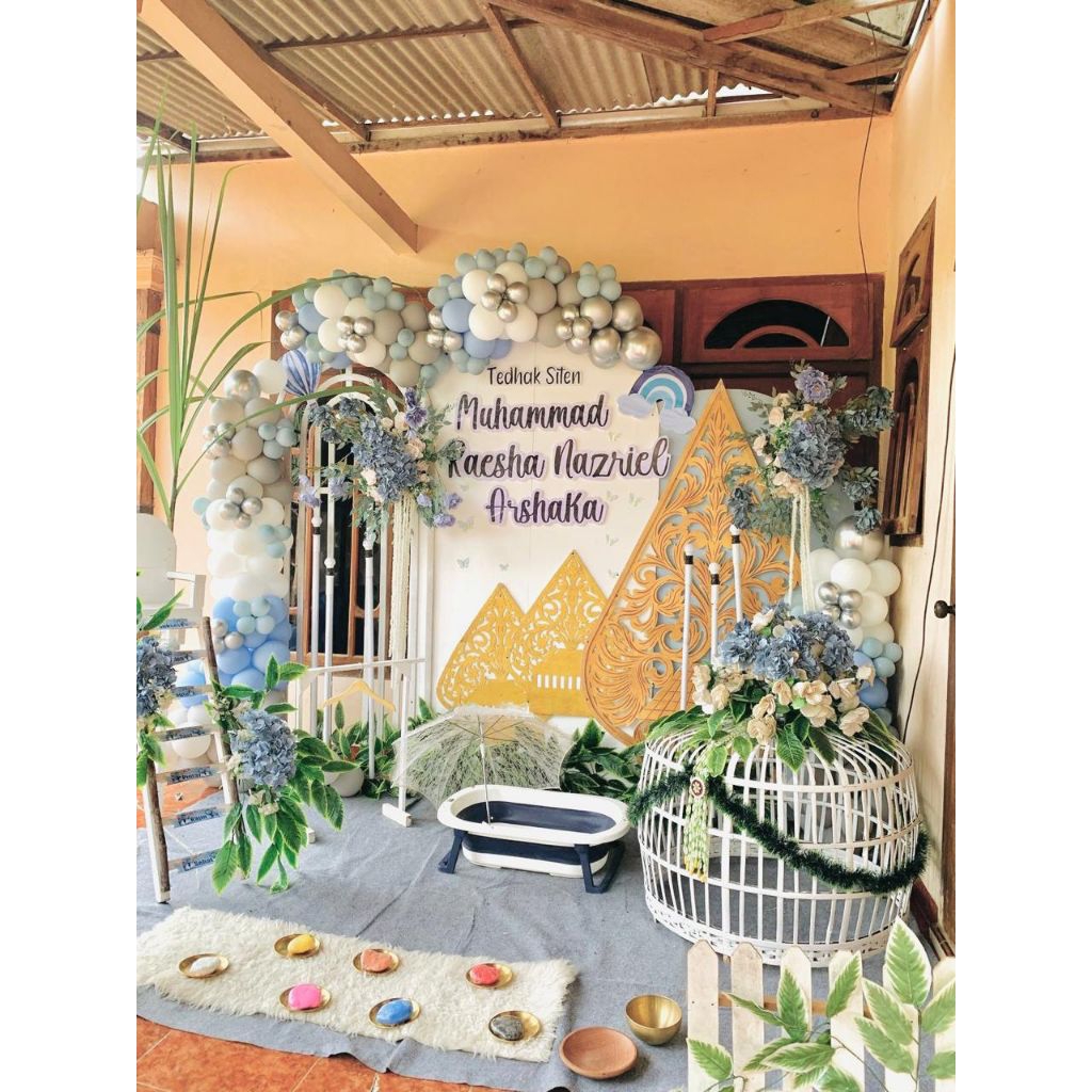 dekorasi tedhak siten Tulungagung