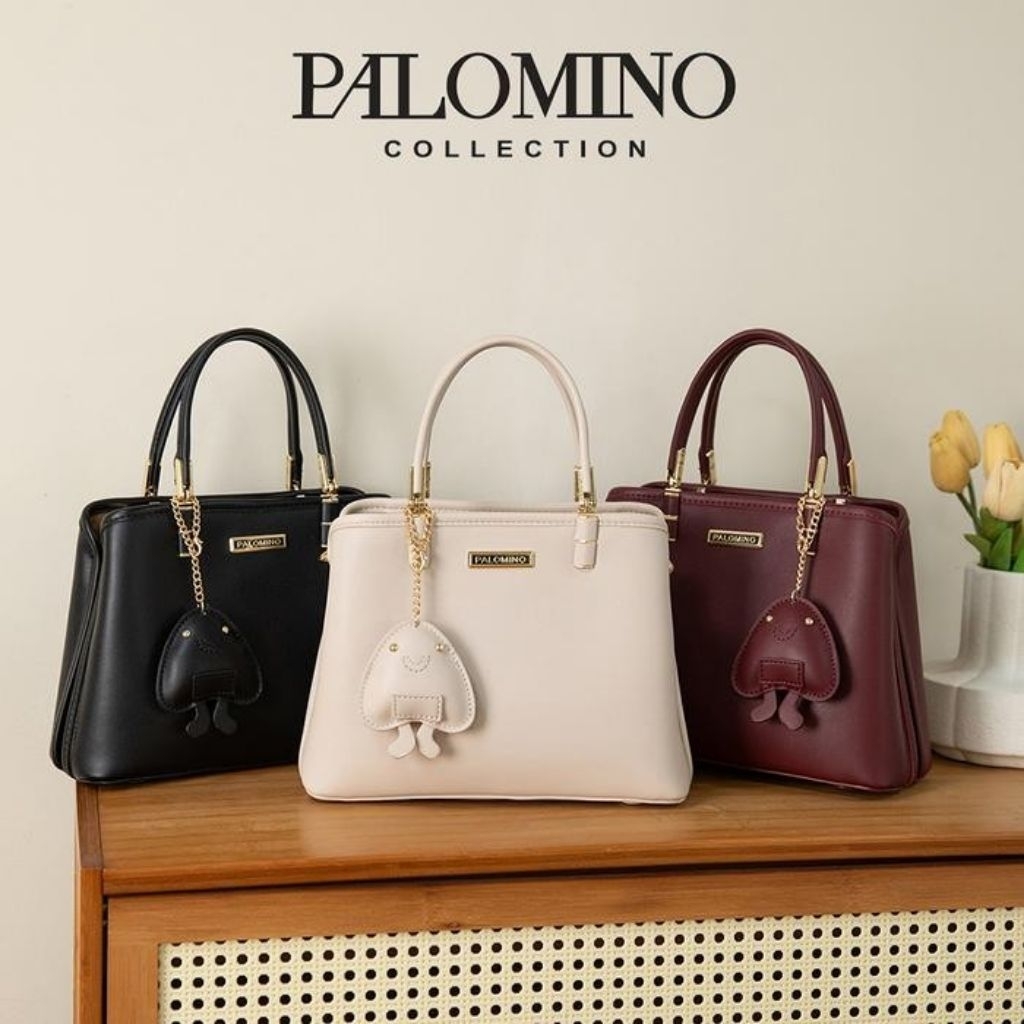 Palomino Elomi Handbag Handle Drop Tas Tangan Wanita Muat Tablet 10 Inch