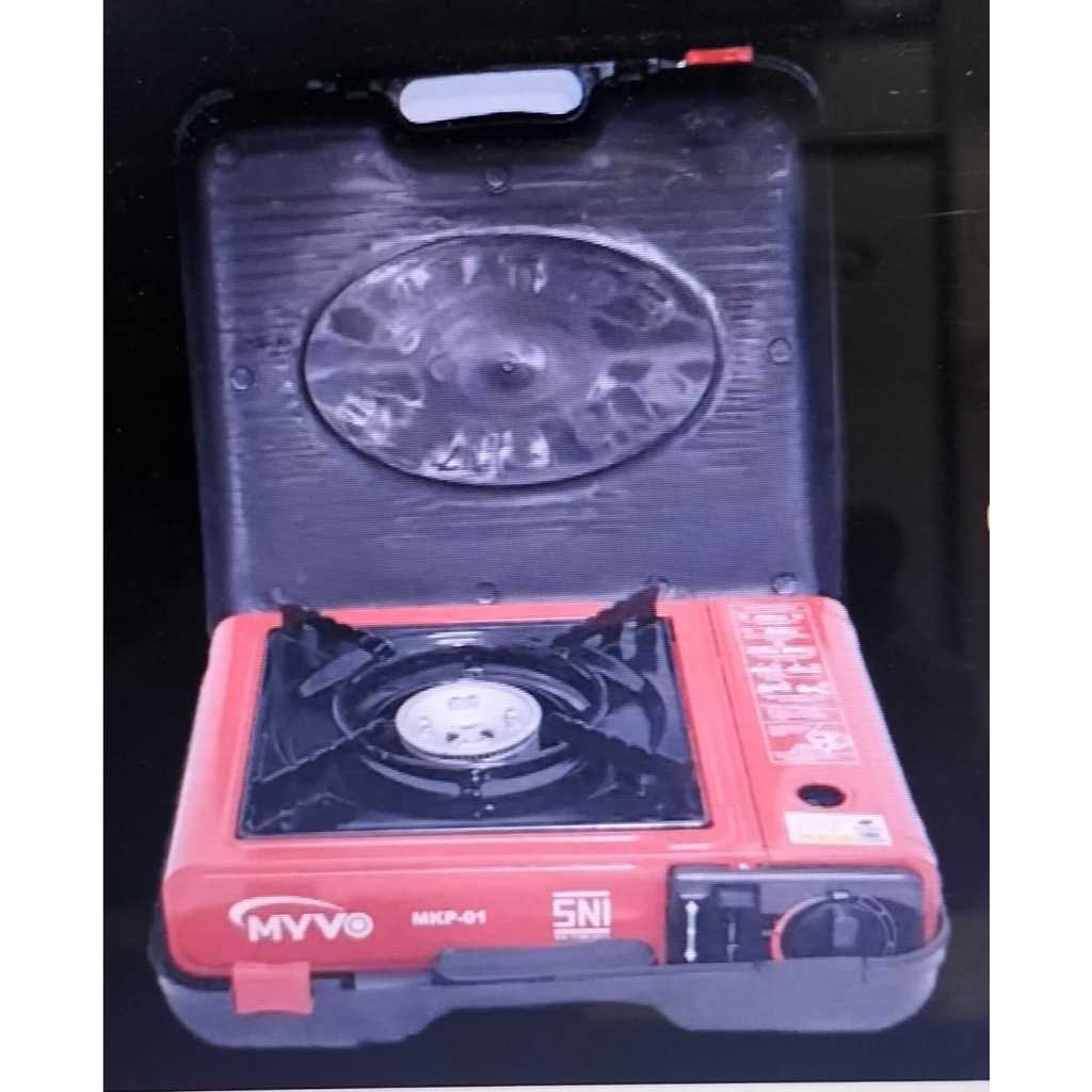 kompor gas portable MKP01 Myvo merah