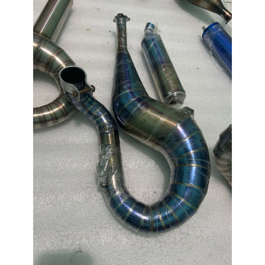 custom request knalpot vespa spartan blok 210 kanan