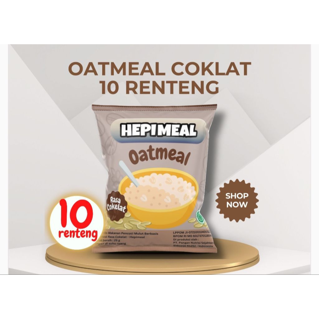 Oatmeal bayi rasa coklat (1 sachet)