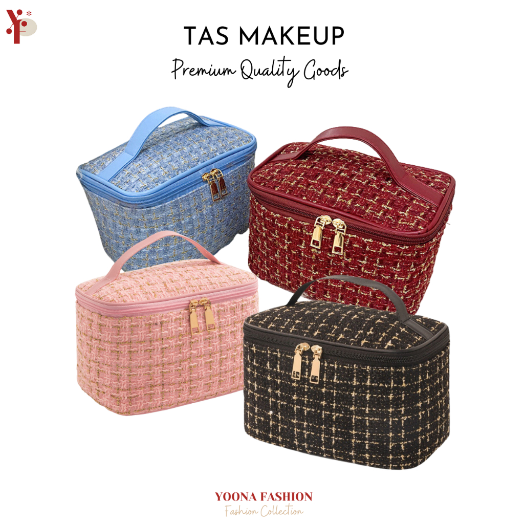 YN TS707 Tas Makeup Fashion korea Kosmetik Organizer Travel Bag Pouch Portable Cosmetic Bag