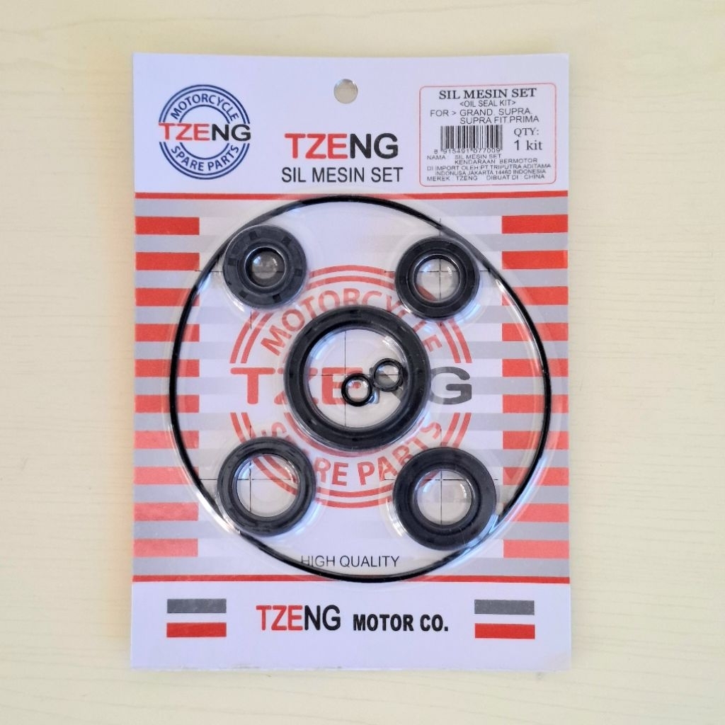Seal Set Astrea Grand Prima Legenda Supra X Lama Supra Fit Lama - Oil Seal Kit Seal Komplit Mesin Si