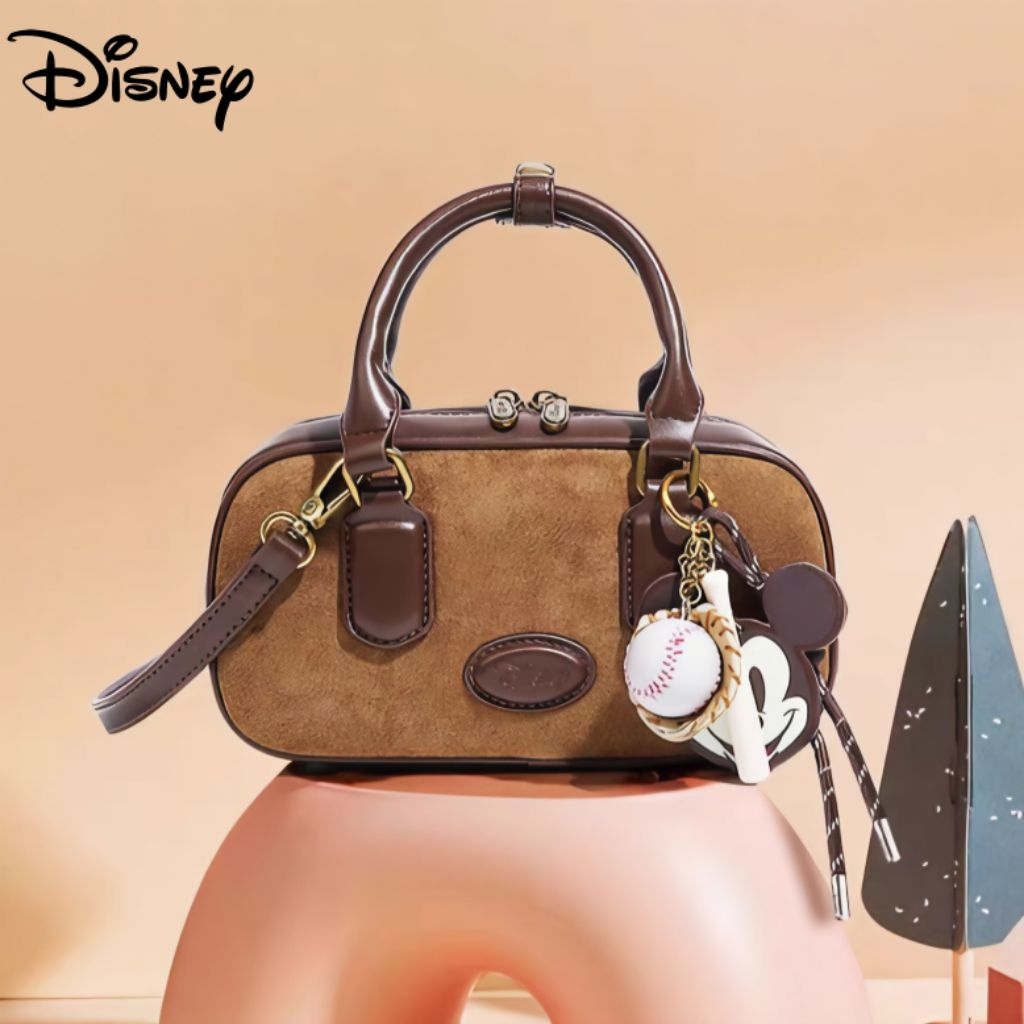 Mickey Mouse Baseball Sporty Bag Original Disney Tas Selempang Wanita