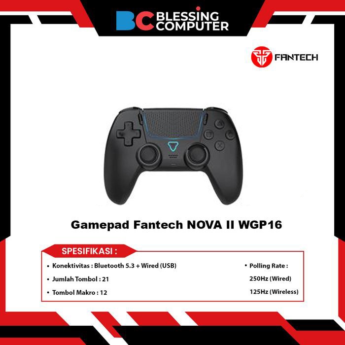 Gamepad Fantech NOVA II WGP16 - Black