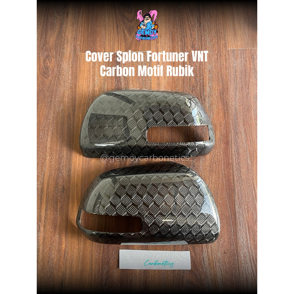 READY Cover Spion Fortuner VNT Carbon