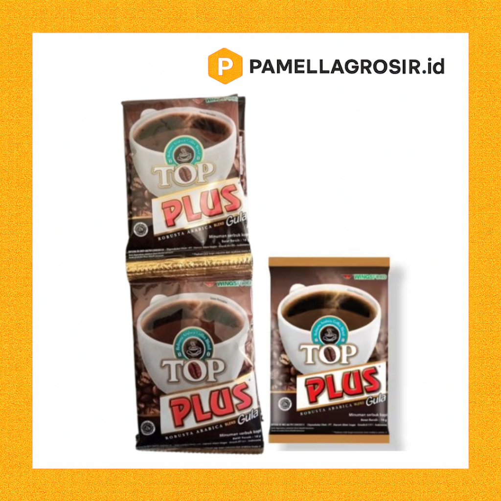 KOPI TOP PLUS  GULA RENCENG