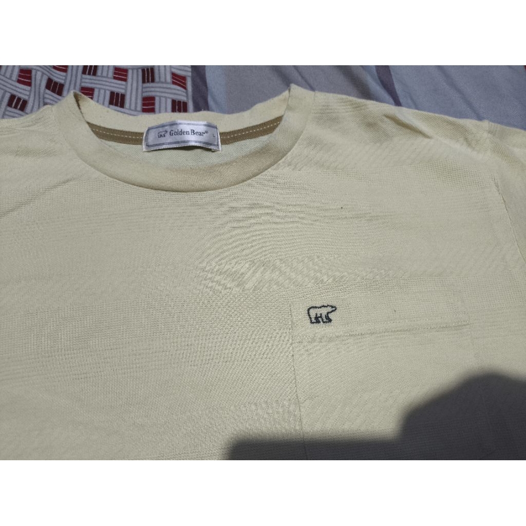 kaos golden bear second ori