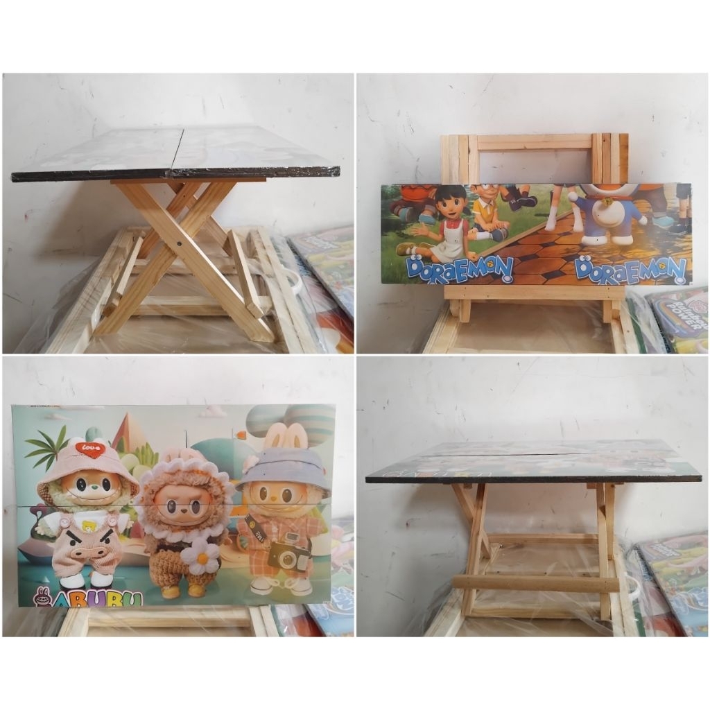 Meja Belajar Lipat Kecil