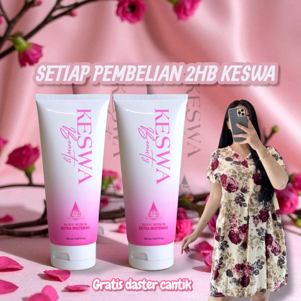 Beli 2HB Keswa Beauty gratis " daster cantik " BPOM resmi.